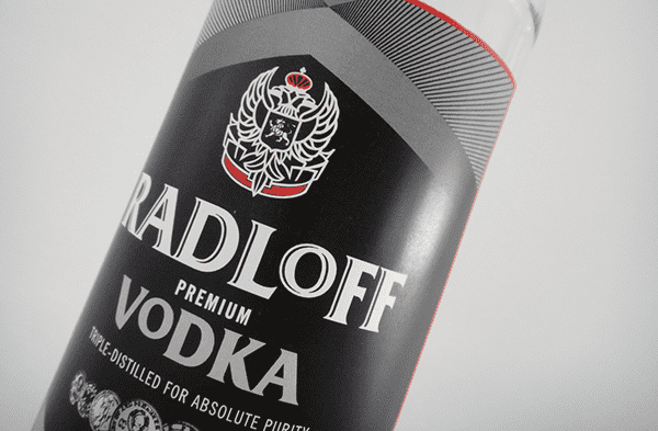 Bao bì rượu vodka Radloff của ID&B
