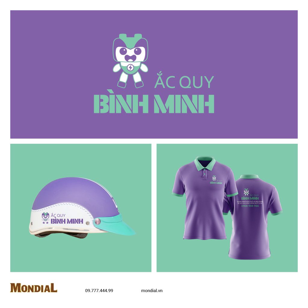 Dự án thiét kế nhận diện thương hiệu Ắc quy Bình Minh