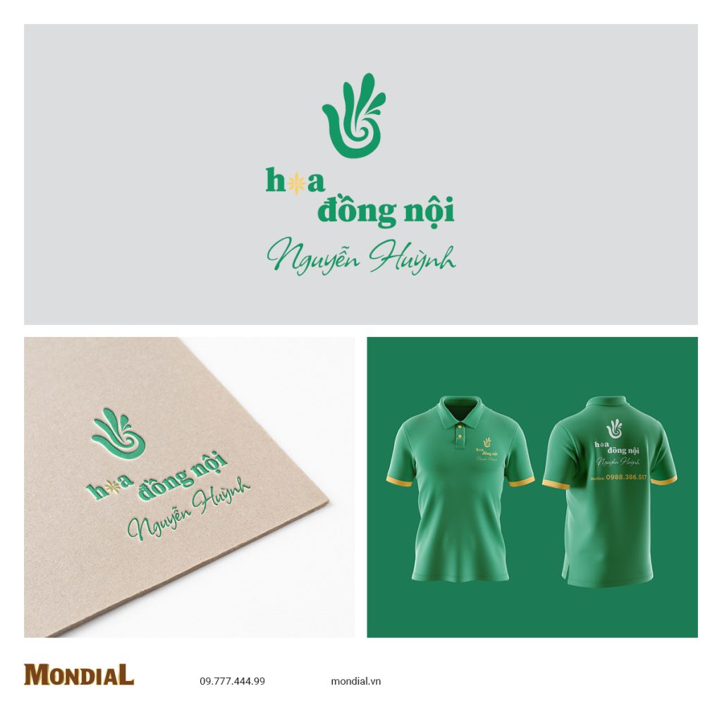 Dự án thiết kế nhận diện thương hiệu Hoa Đồng Nội Nguyễn Huỳnh