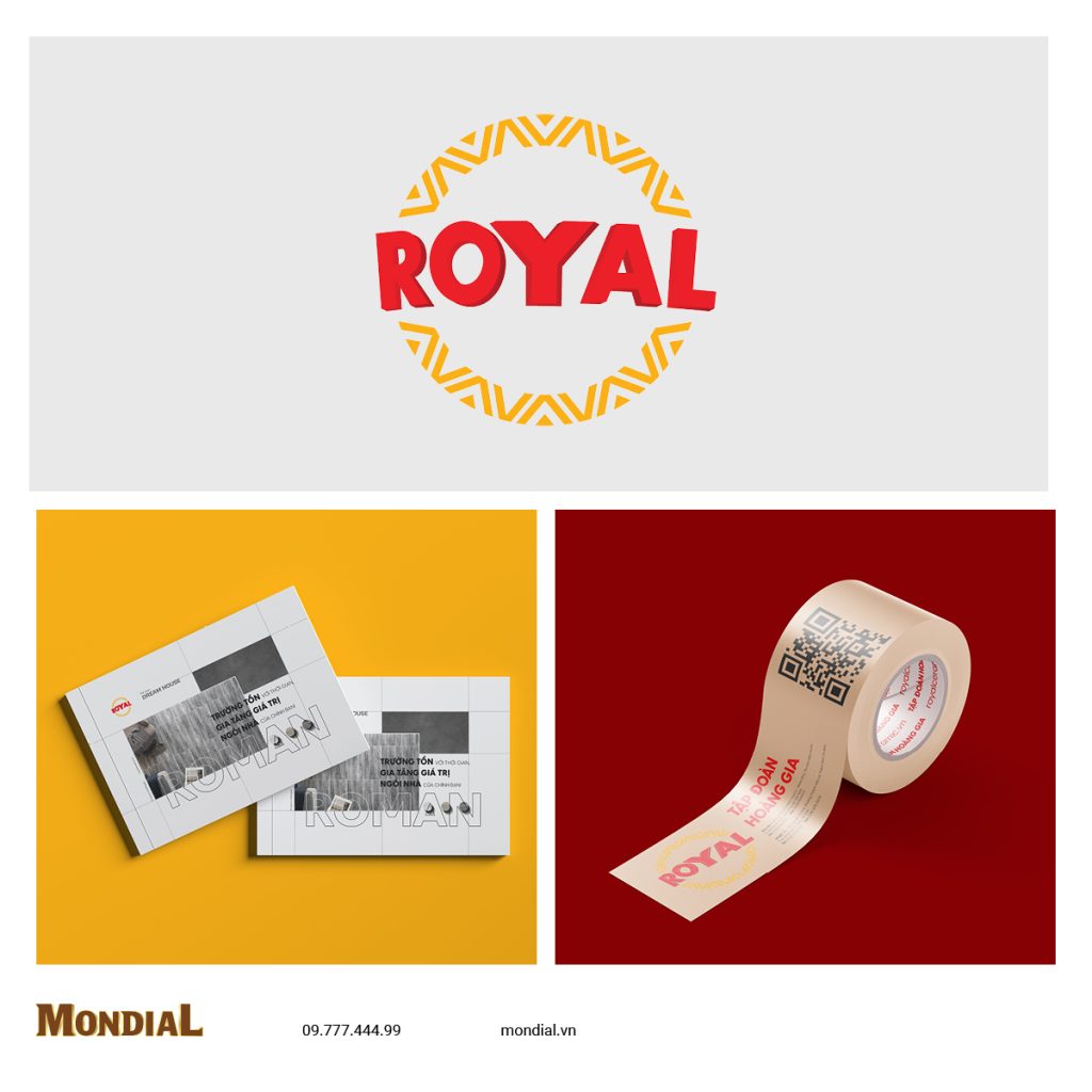 Dự án thiết lế nhận diện thương hiệu tập đoàn gạch Hoàng Gia